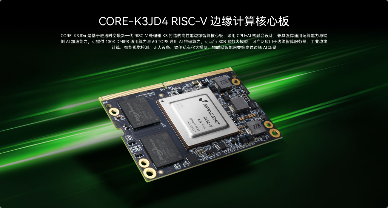 CORE-K3JD4 RISC-V 边缘计算模组核心板
