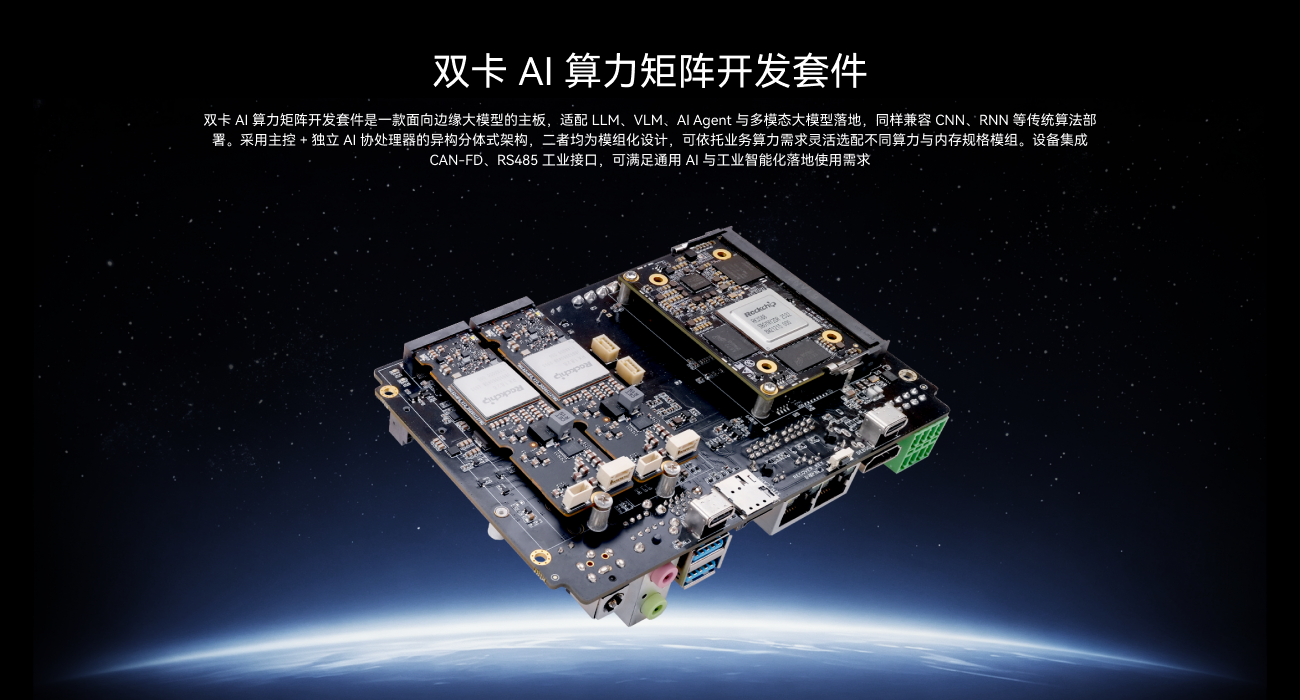 双卡 AI 算力矩阵开发套件