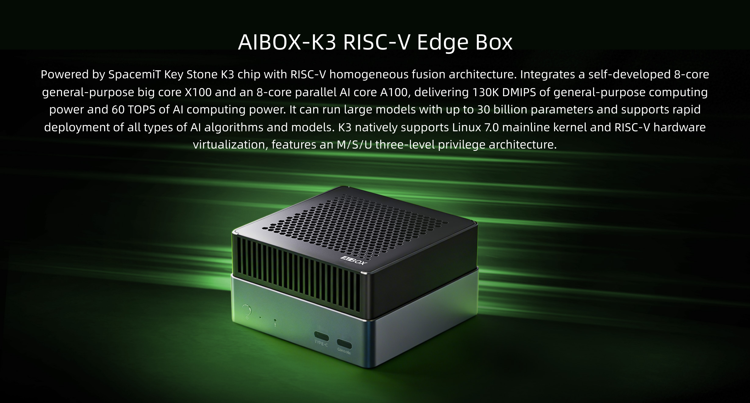 AIBOX K3 60T High-Performance AI Box
