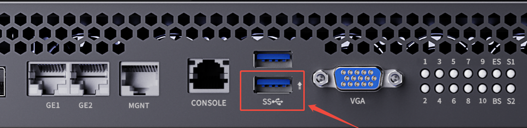 Connect the OTG port