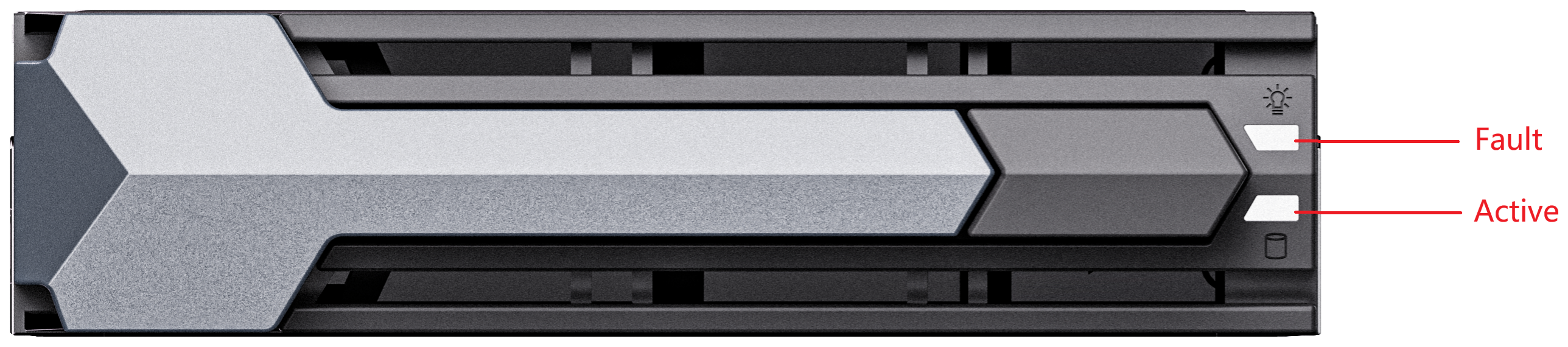 SATA Hard Disk Indicator Location Diagram