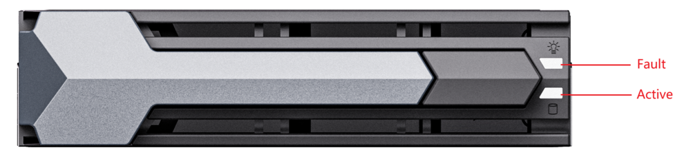 SATA Hard Disk Indicator Location Diagram
