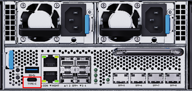 Connect the OTG port