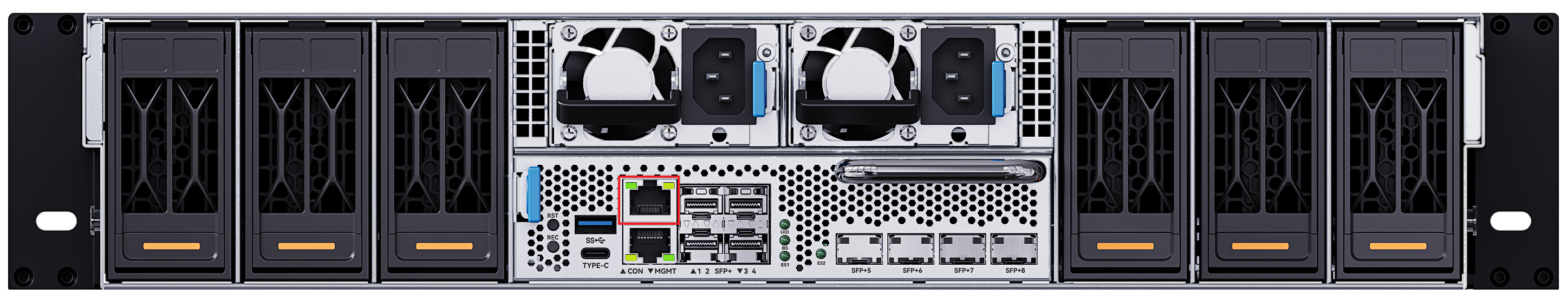 Debug serial port location